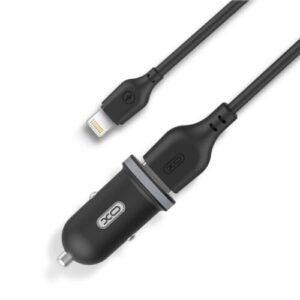 CARGADOR AUTO TZ08 5V/2.1A CABLE IPHONE