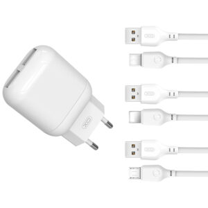 CARGADOR L78 2.4A/2USB CON CABLE