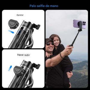 SS22 Mini PALO DE SELFIE  4 EN 1